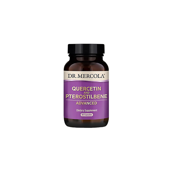Dr. Mercola Quercetin och Pterostilben 60 kapslar