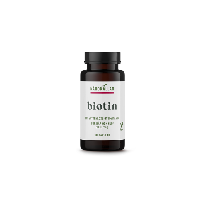 Närokällan Biotin 5000 mcg 90 kapslar