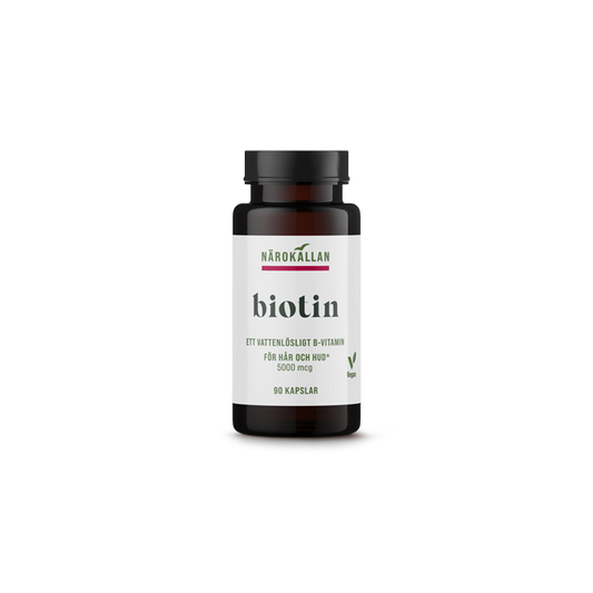 Närokällan Biotin 5000 mcg 90 kapslar