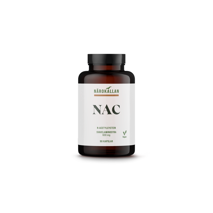 Närokällan NAC N-Acetylcystein 600 mg 90 kapslar