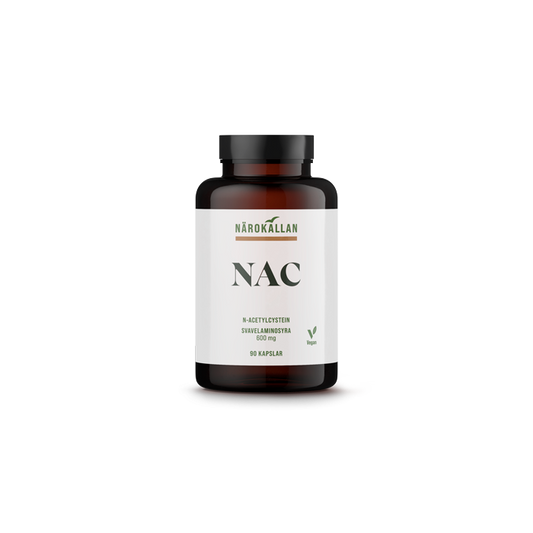 Närokällan NAC N-Acetylcystein 600 mg 90 kapslar